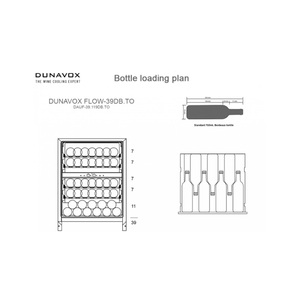 Винный шкаф Dunavox DAUF-39.119DB.TO, фото 5