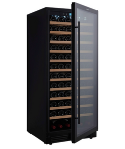 Винный шкаф CellarPrivate однокамерный на 127 бутылок черный CP127-1TB, фото 6