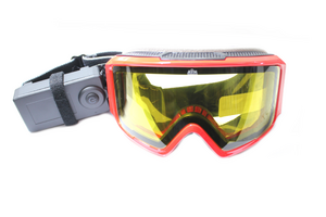 Очки снегоходные с магнитной линзой и подогревом AiM (PRO) 190-103 Accu Heated Goggles Red, фото 1