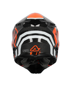 Шлем Acerbis STEEL CARBON 22-06 Black/Orange (M), фото 4