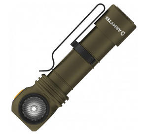 Мультифонарь налобный Armytek Wizard C2 Pro Olive, чехол, холодный свет, аккумулятор (F08701CO), фото 1