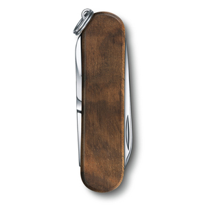 Нож-брелок Victorinox Classic SD, 58 мм, 5 функций, рукоять из орехового дерева, фото 4