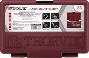 Thorvik UTS0038 Набор инструмента 1/4"DR, 38 предметов, фото 3