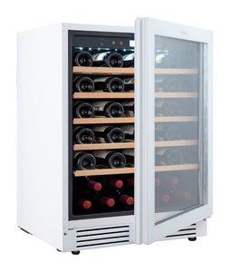 Винный шкаф CellarPrivate встраиваемый, однокамерный на 51 бутылку белый, скрытая ручка CP051-1TWH, фото 7