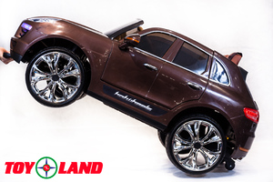 Детский автомобиль Toyland Porsche Macan QLS 8588 Коричневый, фото 8