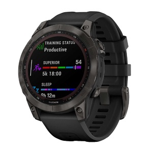 Часы Garmin fenix 7 Sapph Solar, Carbon Gray (010-02540-21G), фото 6