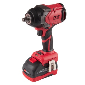 Гайковерт аккумуляторный ударный MIGHTY SEVEN 1/2", 1600 Нм, 18 В, кейс, DW-406A, фото 5