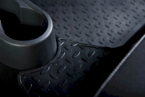 Коврики Seintex резиновые GAZель NEXT ЦМФ 7мест 2ряд с высоким бортом (черные 318773), фото 3