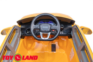 Детский электромобиль Toyland Audi Q8 Оранжевый, фото 7