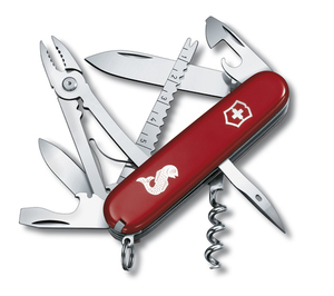 Нож Victorinox Angler, 91 мм, 19 функций, красный, фото 1