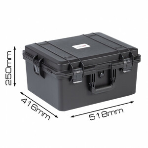 Кейс пластиковый OffRoadTeam серия Pilgrim модель P4636, внутренние размеры 456*358*245мм, объем 39,99л, IP67, фото 3