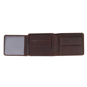Бумажник Klondike Digger Amos, темно-коричневый, 12,5x10x2,5 см, фото 4