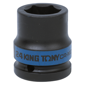 Головка торцевая ударная шестигранная 3/4", 24 мм KING TONY 653524M, фото 1