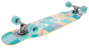 Лонгборд TechTeam Grace 46x10", 1/2 бирюзовый, фото 2