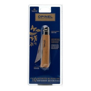Нож Opinel №10, нержавеющая сталь, рукоять из бука, блистер, 001255, фото 3