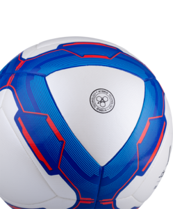 Мяч футбольный Jögel Primero №4, белый/синий/красный, фото 5