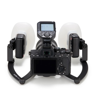 Комплект импульсных осветителей Godox MF12-DK1 для макросъемки, фото 16