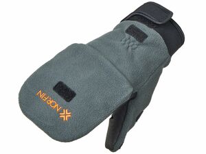 Перчатки-варежки Norfin HELIUM DG р.XXL (черно-серые), фото 4