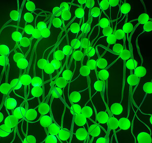 Инновационная LED-гирлянда ЛАМПОВА "ПРАЗДНИЧНЫЕ ШАРИКИ" цветные 50 ламп, 5 метров (LJL-4-USB-RGB50-5), фото 5