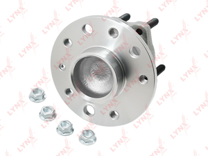 Ступица задняя в сборе (с ABS, 5 отверстий колеса) LYNXauto WH-1143. Для: OPEL Опель Astra(Астра) H 1.2-2.0 04> / Meriva B 1.3D-1.7D 10> / Zafira(Зафира) B 1.6-2.2 05>, фото 3