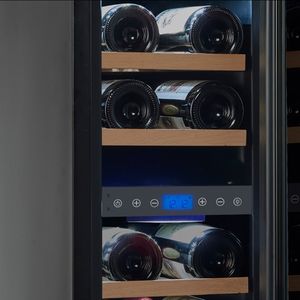 Винный шкаф CellarPrivate встраиваемый, двухзонный на 17 бутылок CP017-2T, фото 4