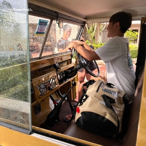 Влагозащитный рюкзак Stream Trail Dry Tank D2 Sand 40L, фото 3