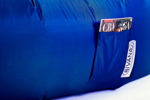 Надувной диван БИВАН Классический, цвет синий, фото 5