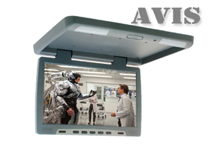 Автомобильный потолочный монитор 15,6" со встроенным медиаплеером AVEL AVS1520MPP (Серый), фото 1
