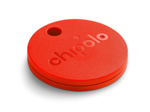 Умный брелок Chipolo CLASSIC со сменной батарейкой, красный, фото 3