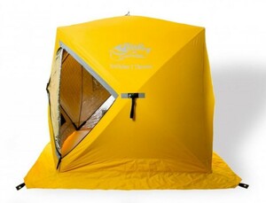 Утепленная палатка Tramp IceFisher 3 Thermo (желтый), фото 1