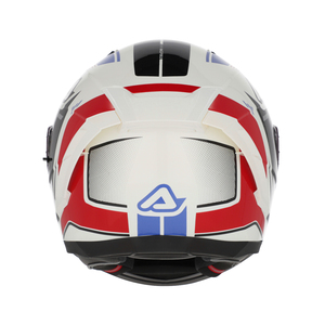 Мотошлем Acerbis X-WAY глянцевый white/blue XL, фото 6