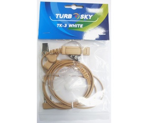 Гарнитура для рации Turbosky TK-3 White