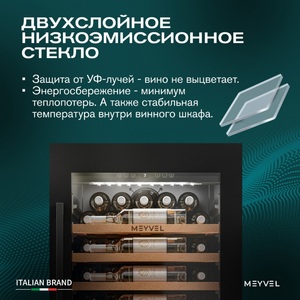 Винный шкаф Meyvel MV52PRO-KBB1, фото 8