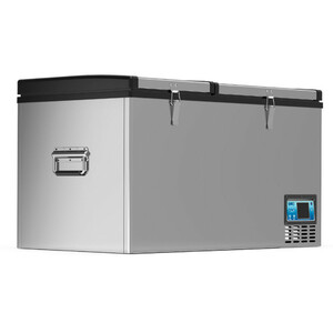 Автохолодильник компрессорный двухкамерный Alpicool BCD100 (12/24/220В), фото 1