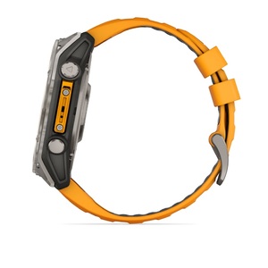 Часы Garmin Fenix 8 51mm AMOLED Saph Graphite DLC Titanium Spark Orange-Graphit Sln(010-02905-53G), фото 8