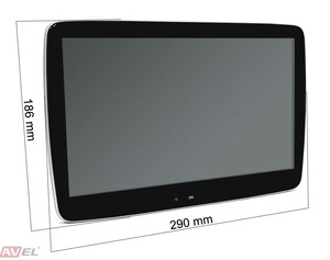 Навесной монитор на подголовник с сенсорным экраном 11,6" на Android AVS1189AN (#02) для Mercedes-Benz, фото 4