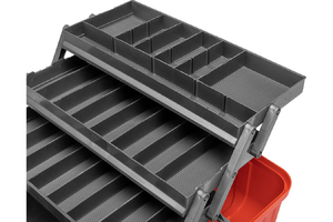 Ящик рыболова трехполочный оранжевый (T-HS-FB3-O) Helios, фото 8