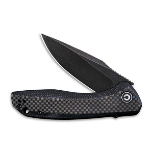 Складной нож CIVIVI Baklash 9Cr18MoV Steel Black Stonewashed Handle G10 Black Carbon, фото 4