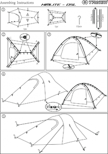 Палатка Trimm Extreme HIMLITE-DSL, оранжевый 2, фото 5