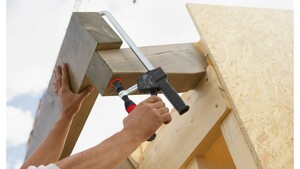 Струбцина BESSEY для работы одной рукой 600/100, усилие 3.5 кН BE-EHZ60-2K, фото 3