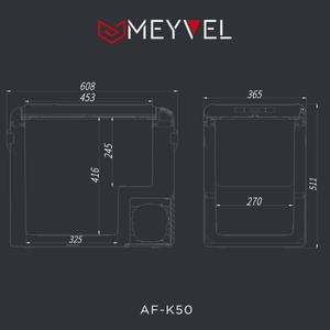Автохолодильник Meyvel AF-K50, фото 12