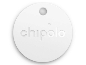 Умный брелок Chipolo PLUS с увеличенной громкостью и влагозащищенный, белый, фото 1