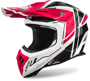 Шлем Airoh AVIATOR ACE 2 ENGINE Red Glossy M, фото 1