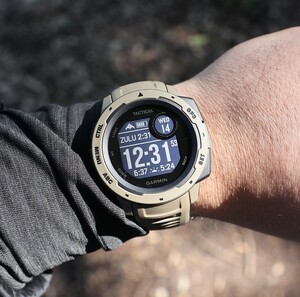 Прочные GPS-часы Garmin Instinct Tactical коричневый, фото 11
