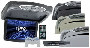 Автомобильный потолочный монитор 13.3" со встроенным DVD Intro JS-1340 DVD, фото 2