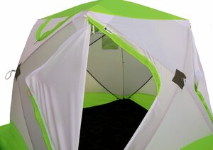 Зимняя палатка Лотос Куб 3 классик С9 зеленый, фото 4