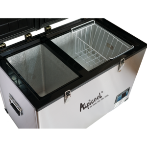 Автохолодильник компрессорный двухкамерный Alpicool BCD100 (12/24/220В), фото 8