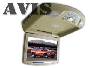 Потолочный монитор 11" с DVD Avel AVS1118T (бежевый), фото 5