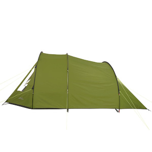 Палатка Trek Planet Ventura 4, зеленая, 210x240x130 см, фото 3