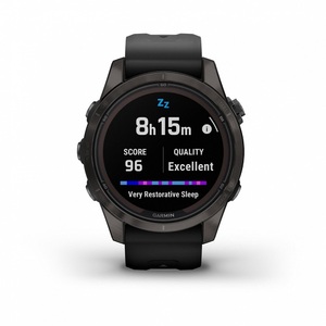 Часы Garmin fenix 7S Pro Saph Solar, Carbon Gray Ti w/Black Band (010-02776-11G) (010-02776-54), фото 9